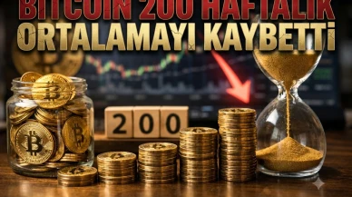 Bitcoin'de korkutan düşüş: 200 haftalık destek kaybedildi