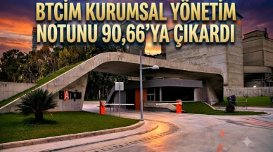 BTCIM kurumsal yönetim derecelendirme notunu yükseltti