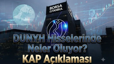 Haftada yüzde 24 kazandıran DUNYH hissesi için açıklama geldi