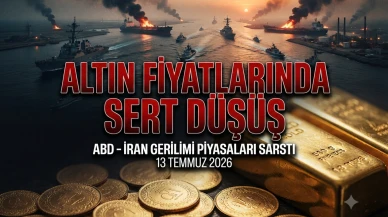 Altın fiyatları düştü mü? 13 Temmuz gram, çeyrek altın fiyatları