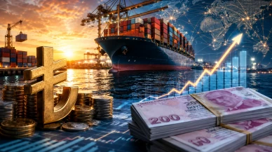 TL ile dış ticaret hacmi 917 milyar lirayı aştı, rekor yakın