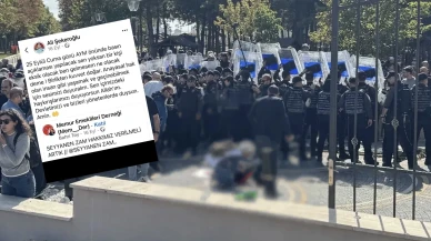Ankara'da acı olay: Emekli polis eylemde yaşamına son verdi