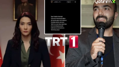 TRT'yi Boykot için tehdit etmişti! TRT'den tokat gibi cevap geldi: Dizi yayından kaldırıldı