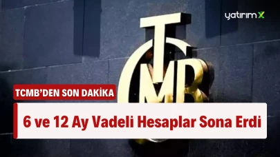 TCMB’den KKM Kararı!  6 ve 12 Ay Vadeli Hesaplar Artık Açılamayacak ve Yenilenemeyecek