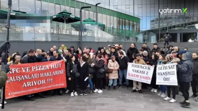 KFC ve Pizza Hut İşçileri Eylemde