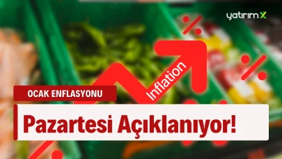 Yılın İlk Enflasyon Verileri Pazartesi Günü Açıklanacak