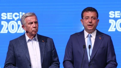 Mansur Yavaş, İmamoğlu'nu Ziyaret Etti