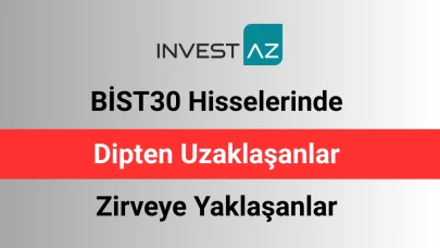 BİST30 Hisselerinde Dipten Uzaklaşanlar ve Zirveye Yaklaşanlar – InvestAZ Analizi (21 Mayıs 2025)