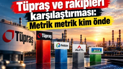 Tüpraş ve rakipleri karşılaştırması: Metrik metrik kim önde