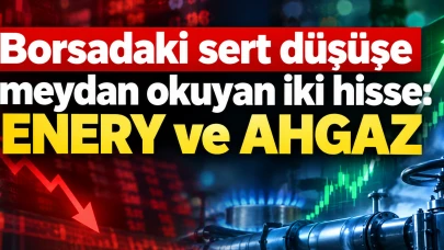 Borsadaki sert düşüşe meydan okuyan iki hisse: ENERY ve AHGAZ