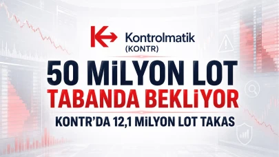 50 milyon lot tabanda bekliyor: KONTR’da bir haftalık takas 12,1 milyon lot