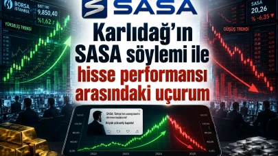 Karlıdağ'ın SASA söylemi ile hisse performansı arasındaki uçurum