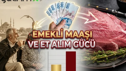 Emekli maaşıyla kaç kilo et alınıyor? Ülkeler arası büyük fark