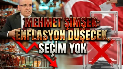 Mehmet Şimşek Londra'da duyurdu: Enflasyon düşecek, seçim yok