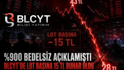%900 bedelsiz açıklamıştı: BLCYT'de lot başına 15 TL buhar oldu