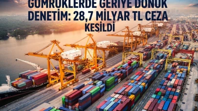 Gümrüklerde geriye dönük denetim: 28,7 milyar TL ceza kesildi