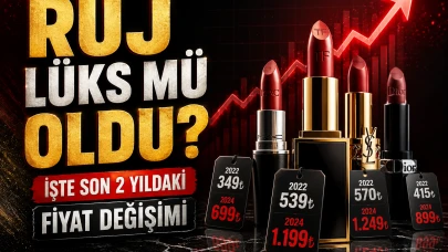 Kozmetikte 'Ruj Endeksi' çıldırdı! 2 yılda fiyat artışı ne oldu?