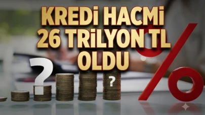 Mevduat düşerken krediler coştu: 26 trilyon liralık yeni zirve
