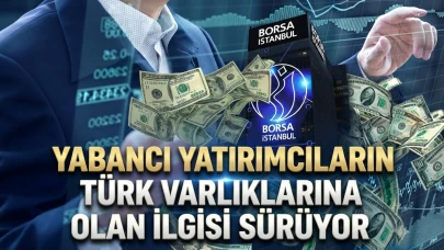 Yabancı yatırımcıdan Türk varlıklarına 650 milyon dolar giriş