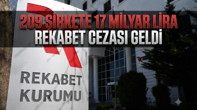 Rekabet Kurumu'ndan ilk yarıda 17 milyar lira ceza