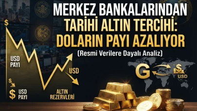 Merkez bankalarından rekor altın hamlesi: Dolar düşüşte
