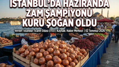 İstanbul’da Haziran'ın zam şampiyonu belli oldu: Kuru soğan