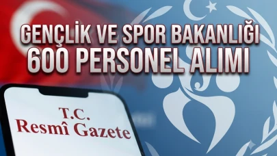 Gençlik ve Spor Bakanlığı 600 sözleşmeli personel alıyor