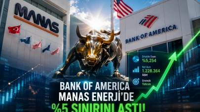 BofA Manas Enerji (MANAS) hisselerinde yüzde 5 sınırını aştı