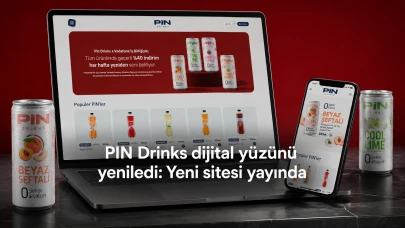 PIN Drinks dijital yüzünü yeniledi: Yeni sitesi yayında