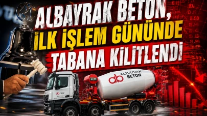Albayrak Beton, ilk işlem gününde tabana kilitlendi