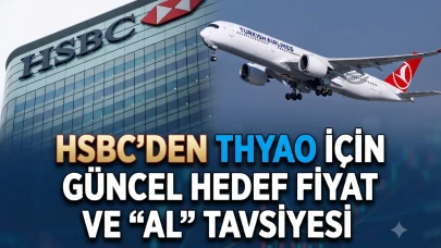 HSBC'den Türk Hava Yolları için yeni hedef fiyat: 460 TL