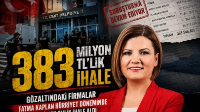 Gözaltındaki firmalar Fatma Kaplan Hürriyet döneminde 383 milyon TL'lik ihale aldı