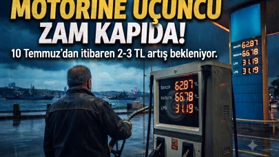 Motorine 3. zam geliyor: 70 TL barajı aşılıyor! İşte fiyatlar