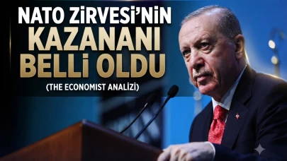 The Economist'ten Erdoğan yorumu: NATO Zirvesi'nin galibi