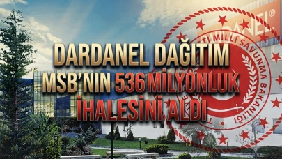 Dardanel'den MSB'den 536 milyonluk ihale başarı haberi