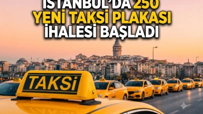 İBB’den 29 yıllık taksi plakası ihalesi: 6,1 milyon TL başlangıç