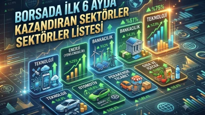 Borsada ilk yarı bitti: İşte kazandıran ve kaybettiren sektörler