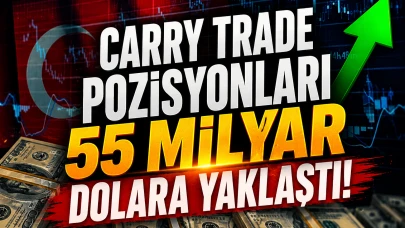 Carry trade pozisyonları 55 milyar dolara yaklaştı