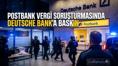 Deutsche Bank genel merkezine vergi baskını