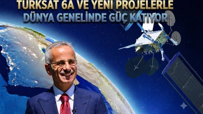 Bakan Uraloğlu duyurdu: TÜRKSAT uyduları 5.5 milyar nüfusa ulaştı