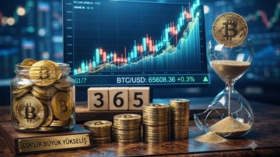 Bitcoin yönünü yukarı çevirdi: 65 bin dolar üstünde