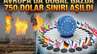 Avrupa'da doğal gaz fiyatları tarihi zirveyi gördü