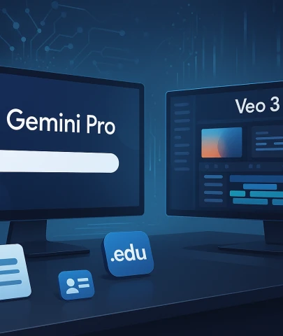 Gemini Pro ve Veo 3'ü 15 Ay Ücretsiz Kullanmanın Yolu Ortaya Çıktı! Gemini pro ve Veo 3'ü ücretsiz kullanmanın yolu..