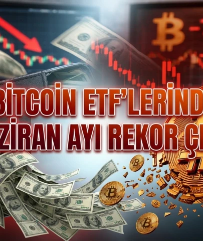 Bitcoin ETF'lerinde tarihi kayıp: Yatırımcılar Haziran'da kaçtı