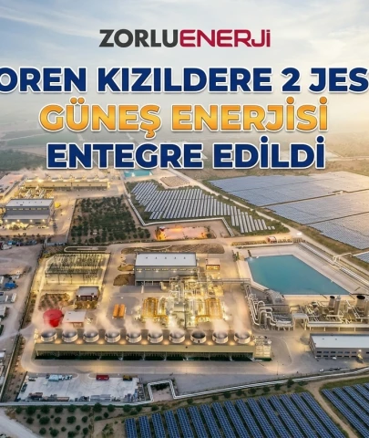 ZOREN Kızıldere 2'de hibrit dönem: Elektrik satışı başladı