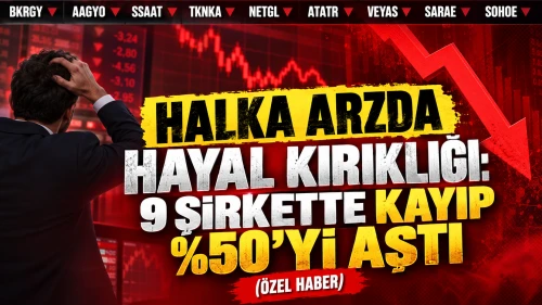 Halka Arzda Hayal Kırıklığı: 9 Şirkette Kayıp %50'yi Aştı (Özel Haber)
