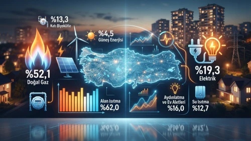 Türkiye'de evlerde en çok hangi enerji tüketiliyor? TÜİK açıkladı