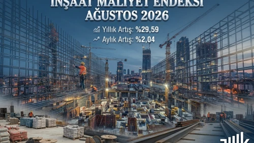 TÜİK açıkladı: İnşaat maliyetleri Ağustos 2026'da yükseldi