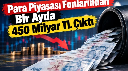 Para piyasası fonlarından bir ayda 450 milyar TL çıktı