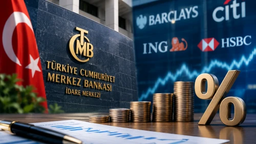 TCMB faiz indirdi, yabancı bankaların yıl sonu tahmini netleşti